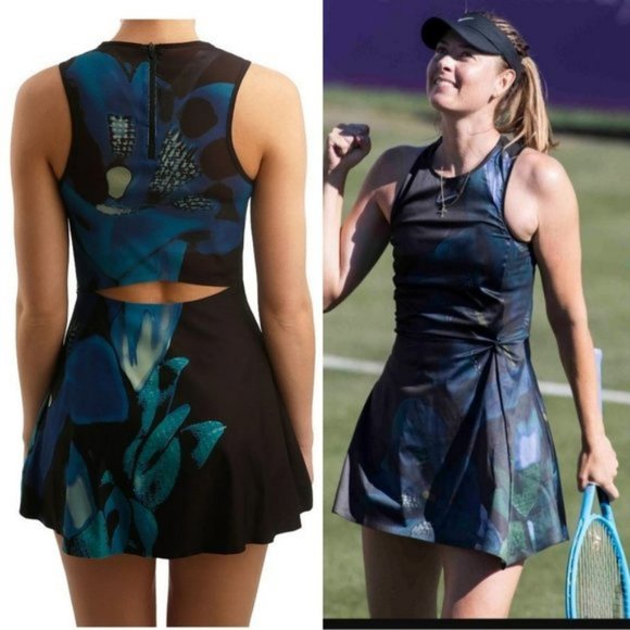 Nwt Nike Maria Sharapova Rare Tennis Dress w/ Back Zipper skirt XS - Picture 1 of 16
